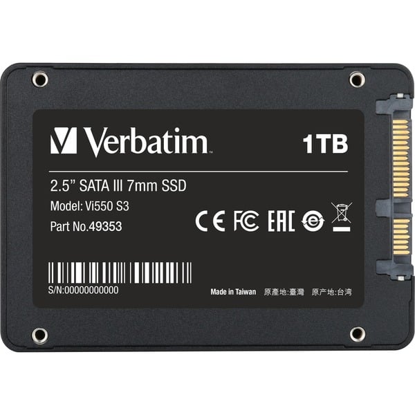 Verbatim Vi550 1 TB, SSD - obrázek 2