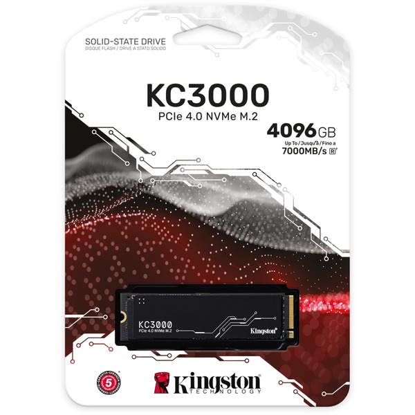 Kingston KC3000 4096 GB, SSD - obrázek 3