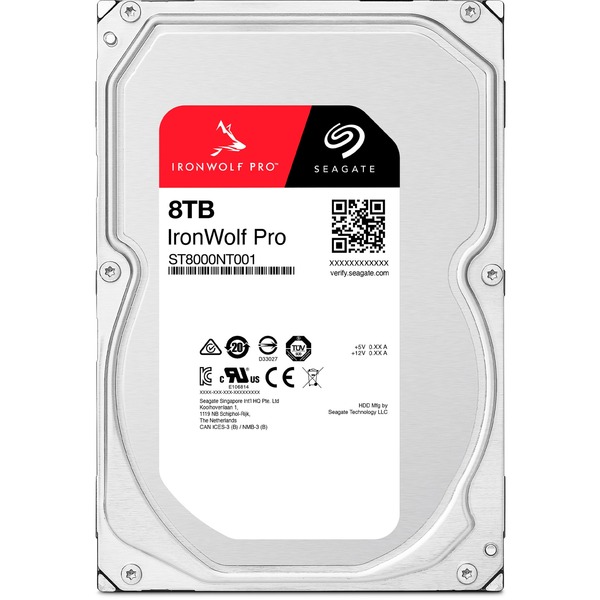 Seagate IronWolf Pro NAS 8 TB CMR, pevný disk - obrázek 2