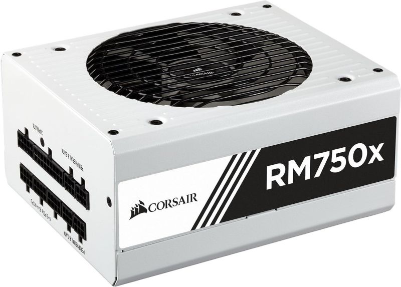 Corsair RM750x 750W, 80 PLUS Gold, plně modulární, bílý