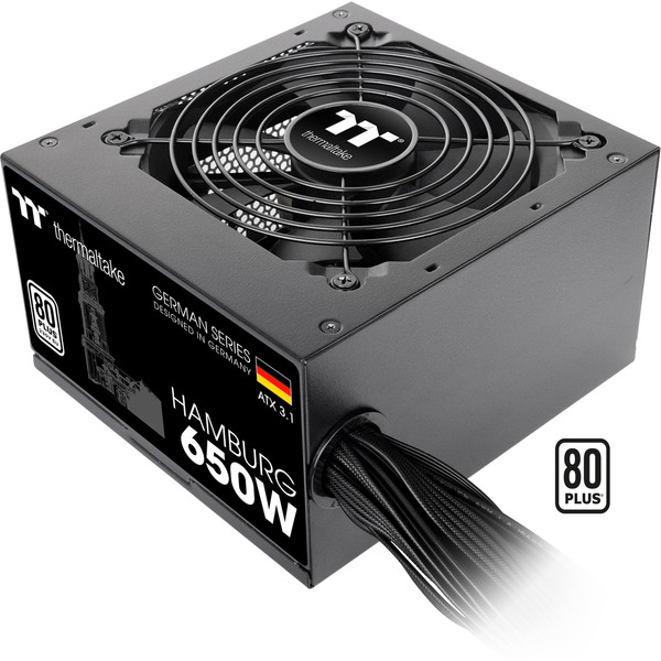 Thermaltake HAMBURG 650W ATX3.1, zdroj