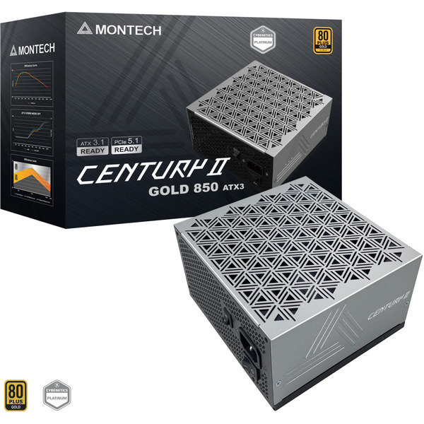Montech CENTURY II 850, zdroj