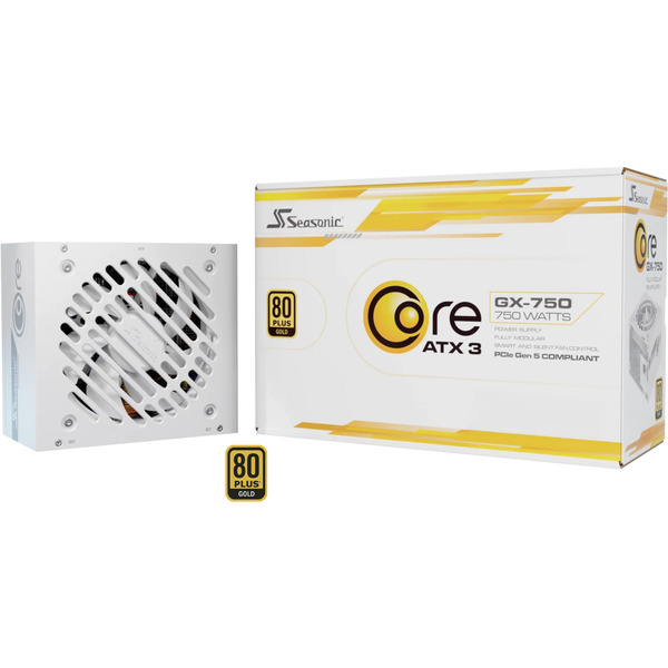 Seasonic CORE GX-750-V2-WHITE 750W, zdroj