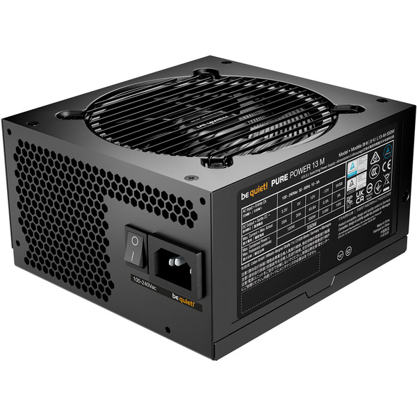 be quiet! Pure Power 13 M 550W, zdroj - obrázek 2