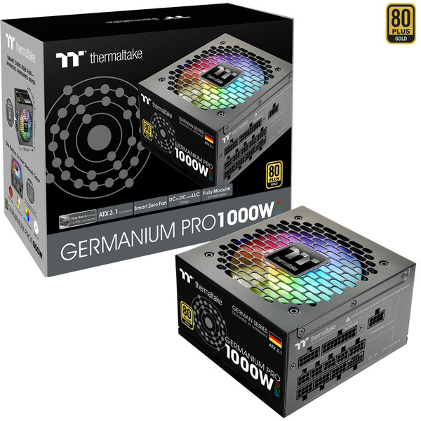 Thermaltake Germanium Pro RGB 1000W, zdroj