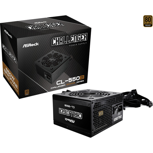 ASRock Challenger CL-550B 550W, zdroj