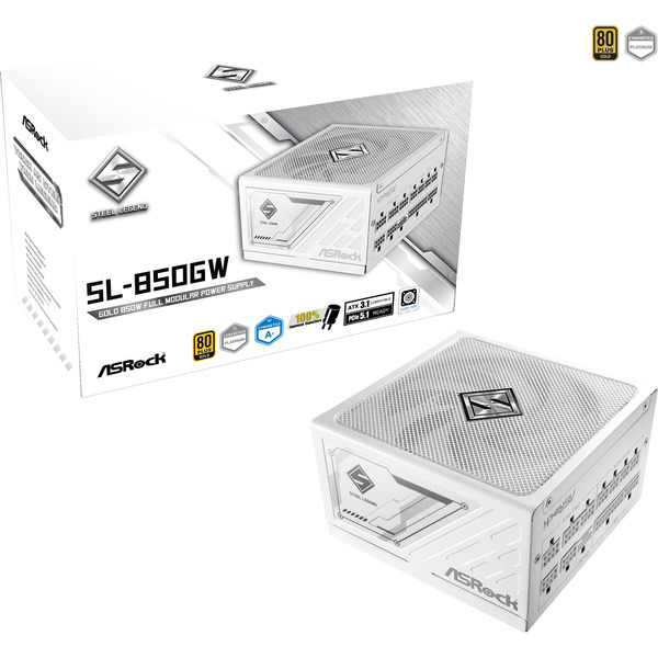 ASRock Steel Legend SL-850GW, zdroj