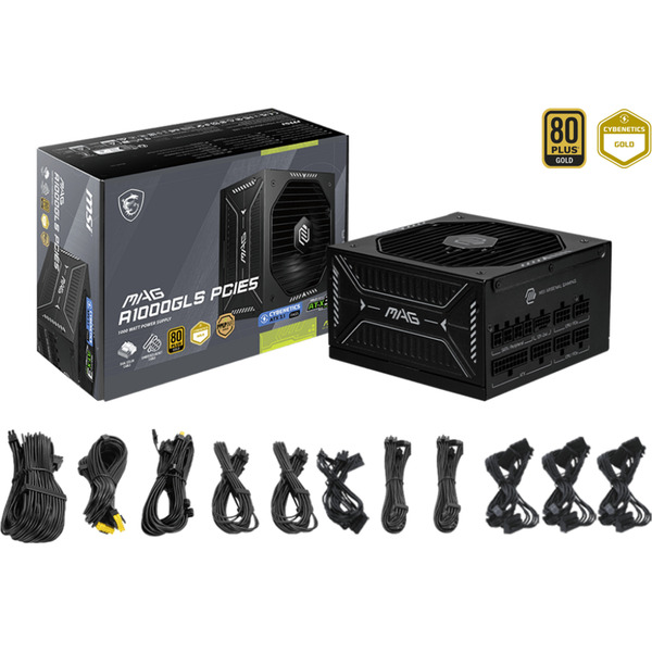 MSI MAG A1000GLS PCIE5, zdroj