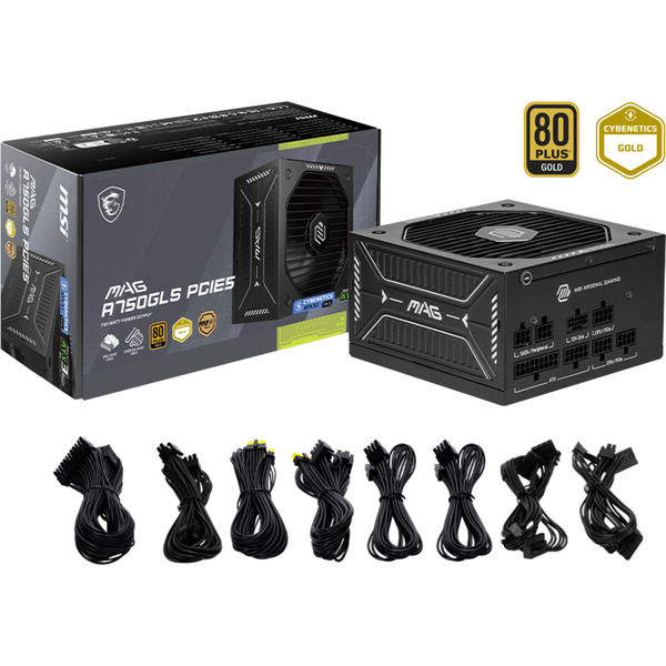 MSI MAG A750GLS PCIE5, zdroj