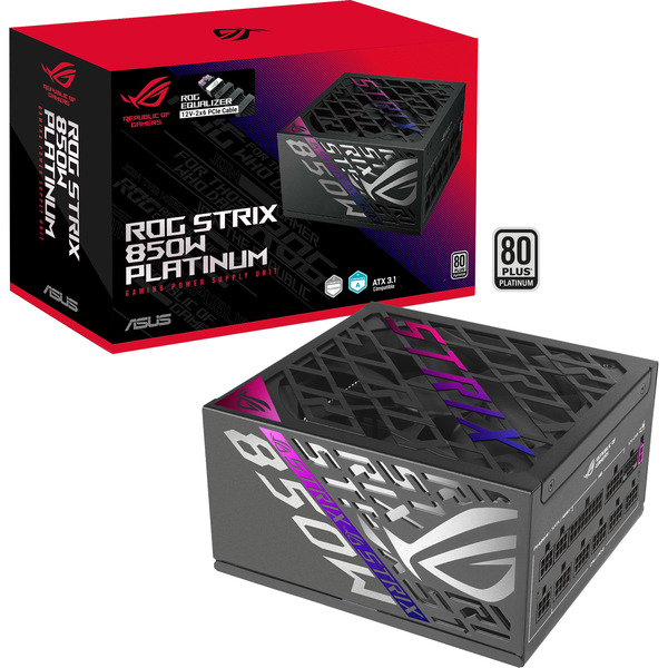 ASUS ROG Strix 850W Platinum (ROG Equalizer), zdroj