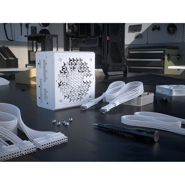 Corsair RM850e (3rd Gen) White, zdroj - obrázek 2