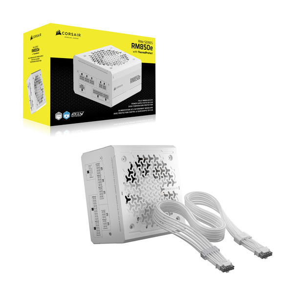 Corsair RM850e (3rd Gen) White, zdroj - obrázek 3