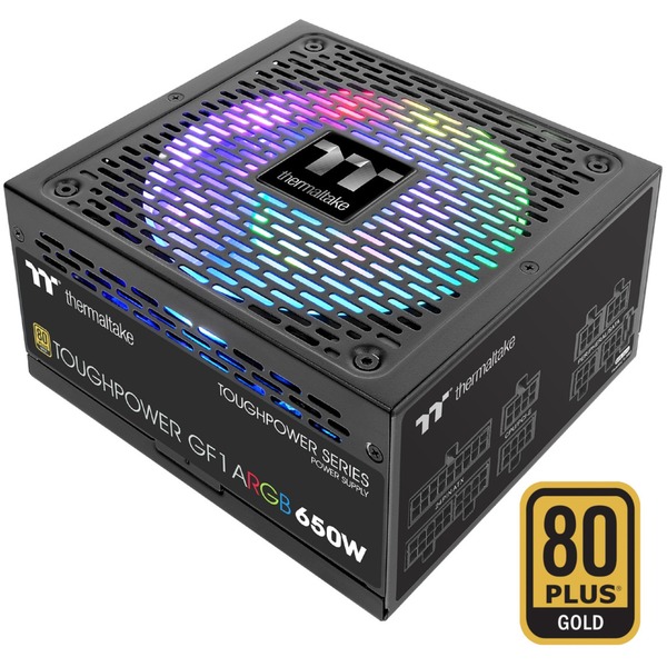Thermaltake Toughpower GF1 ARGB 650W, zdroj