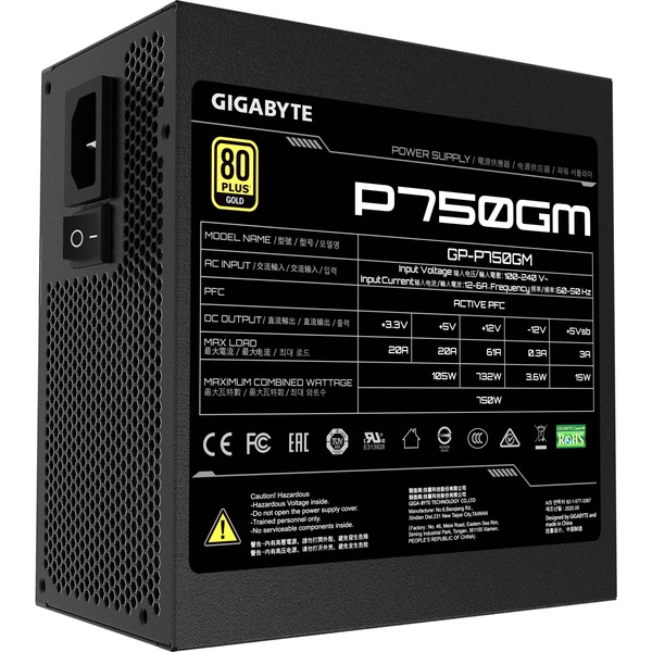 GIGABYTE GP-P750GM, zdroj - obrázek 2