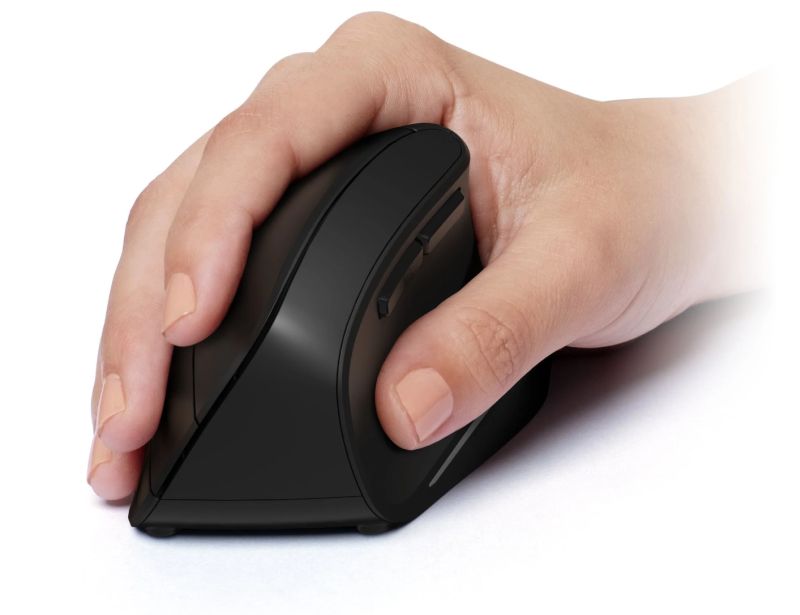 Eternico Wireless 2.4 GHz Vertical Mouse MV300 černá, pro praváky - obrázek 2