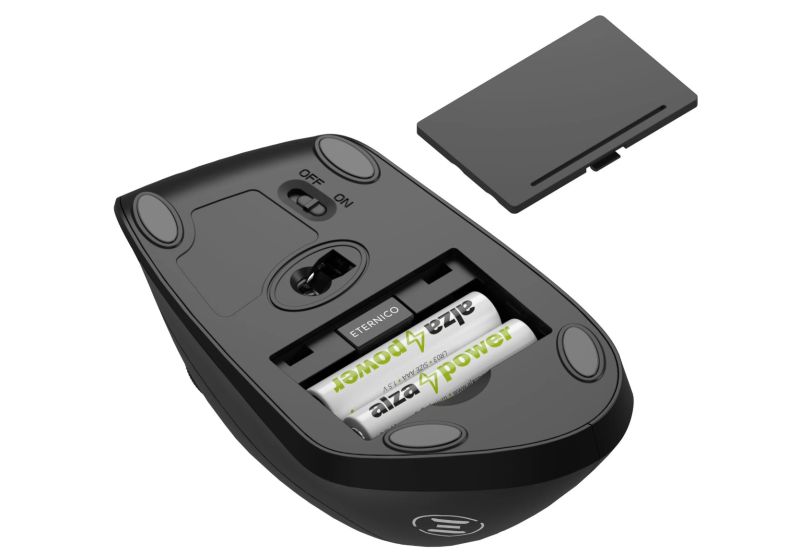 Eternico Wireless 2.4 GHz Vertical Mouse MV300 černá, pro praváky - obrázek 9