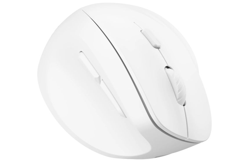 Eternico Wireless Vertical Mouse MVS490 pro leváky bílá - obrázek 2