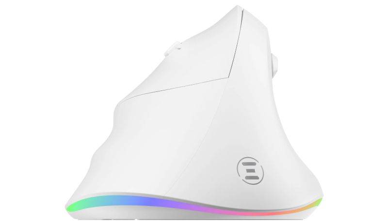 Eternico Wireless Vertical Mouse MVS490 pro leváky bílá - obrázek 6
