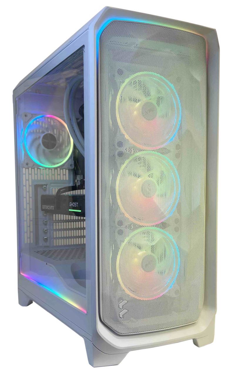 Herní SLPC Fractal Meshify 3 White RGB TG, AMD Ryzen™ 7 5700