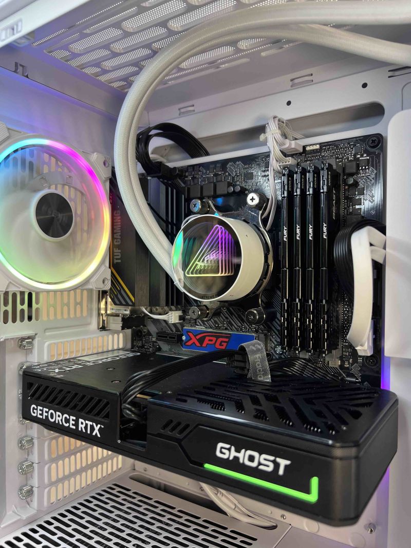 Herní SLPC Fractal Meshify 3 White RGB TG, AMD Ryzen™ 7 5700 - obrázek 6