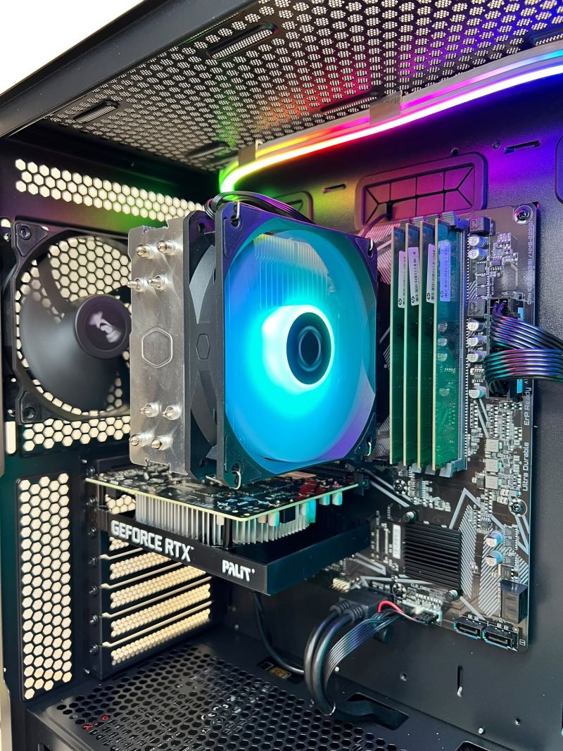 Herní SLPC XPG STARKER AIR Black - AMD Ryzen™ 5 5500 - obrázek 5