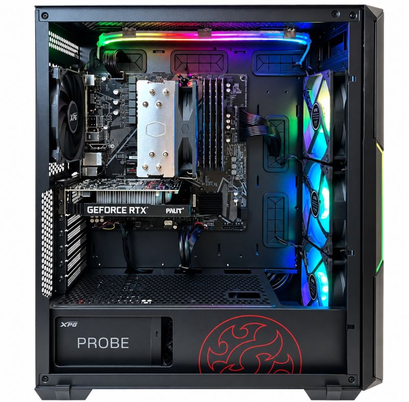 Herní SLPC XPG STARKER AIR Black - AMD Ryzen™ 7 5700 - obrázek 4