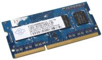 RAM 2GB DDR3 SODIMM Nanya NT2GC64B88B0NS CG, PC3 10600S, 1333MHz RAM N 013