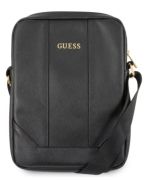 Taška na tablet Guess Saffiano Look 10" černá