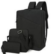 DeTech Batoh pro notebook Power Backpack BP 06, 3in1, 15.6", černá