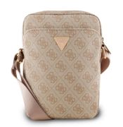 Guess PU 4G Triangle Logo Taška 8" Růžová