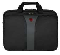 Trojitá brašna na notebook Wenger Legacy 17" černá/šedá