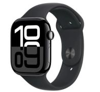 Apple Watch Series 10 GPS 46mm Alu Sport Band M/L Jet Black/Black