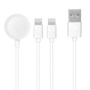 Nabíječka 3V1 Lightning, iWatch 1m, C3163, 3W 1A