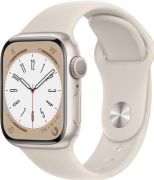 Apple Watch Series 8 41mm Nerezová ocel Starlight Cellular