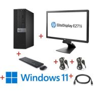 Multimediální PC sestava Dell OptiPlex 7050 MT Intel Core i5 / 16 GB RAM / 512 GB SSD / Windows 11 Prof. / 27" monitor 20101sc 26