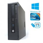 PC HP EliteDesk 800 G1 SFF Intel Core i5 4590 / 8 GB RAM / 128 GB SSD / DVD RW / Windows 10 2594sc 26