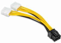 Napájecí redukce pro grafickou kartu – 2× 6pin na 1× 8pin