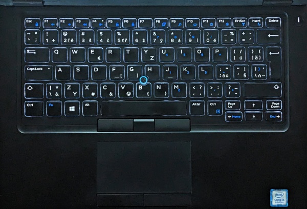 Dell Latitude 5490 - klávesnice
